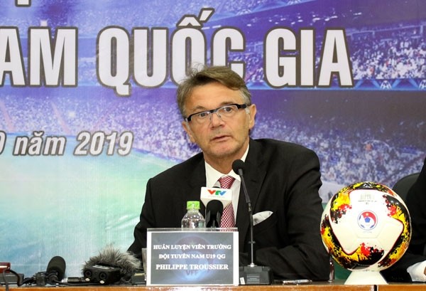 Newly appointed head coach of Vietnam U19s, Philippe Troussier. (Photo: VFF)