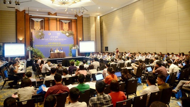 Delegates at the event. (Photo: baotainguyenmoitruong.vn)