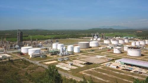 The Dung Quat Oil Refinery. (Photo: VNA)