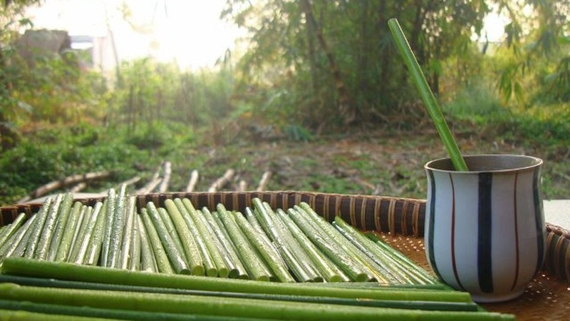 Straws made from eco-friendly materials