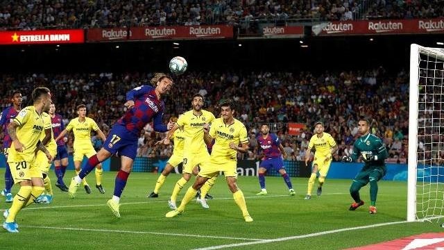 Soccer Football - La Liga Santander - FC Barcelona v Villarreal - Camp Nou, Barcelona, Spain - September 24, 2019 Barcelona's Antoine Griezmann scores their first goal. (Photo: Reuters)