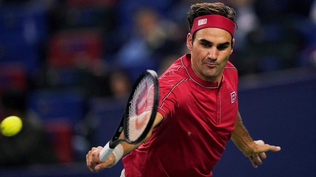 Tennis - Shanghai Masters - Men's Singles - Shanghai, China - October 8, 2019 - Roger Federer of Switzerland in action against Spain's Albert Ramos-Vinolas. (Photo: Reuters)