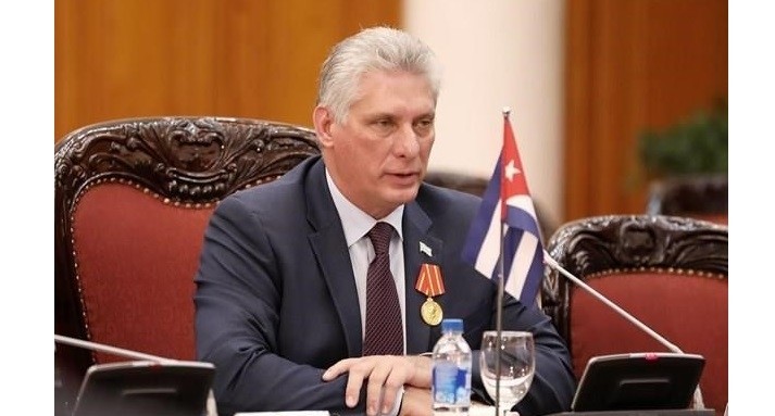Miguel Diaz-Canel Bermudez is elected as President of the Republic of Cuba. (Photo: EFE)