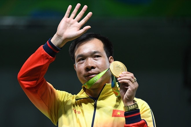 2016 Olympics champion Hoang Xuan Vinh (shooting) is among Vietnam's major gold-medal hopes at the upcoming 30th SEA Games.