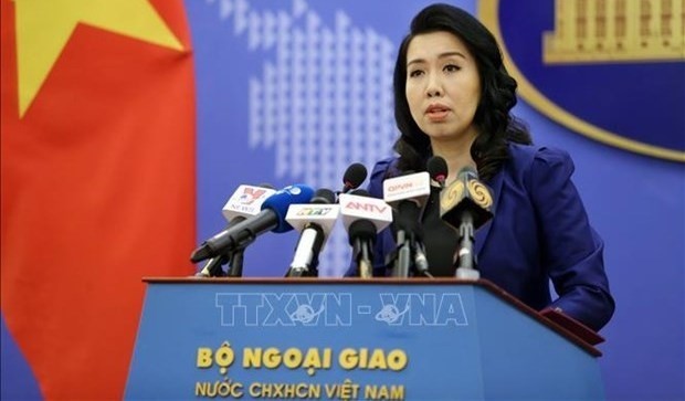 The Foreign Ministry's spokesperson Le Thi Thu Hang (Photo: VNA)