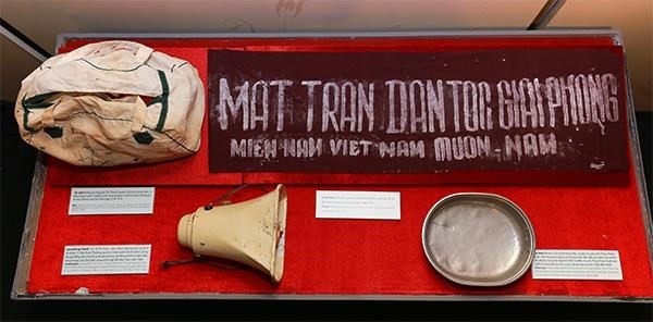 Items displayed at the exhibition (Photo: Vietnam Military History Museum)