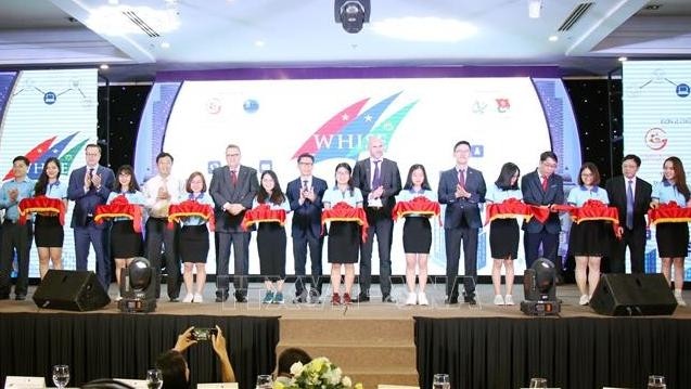 At the opening ceremony for the WHISE 2019. (Credit: VNA)