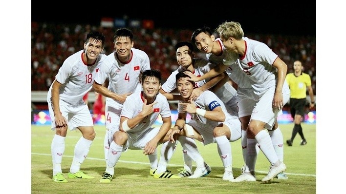 Vietnam are back to No. 97 in in the latest edition of the FIFA World Rankings. (Photo: Vietnam Football Federation)
