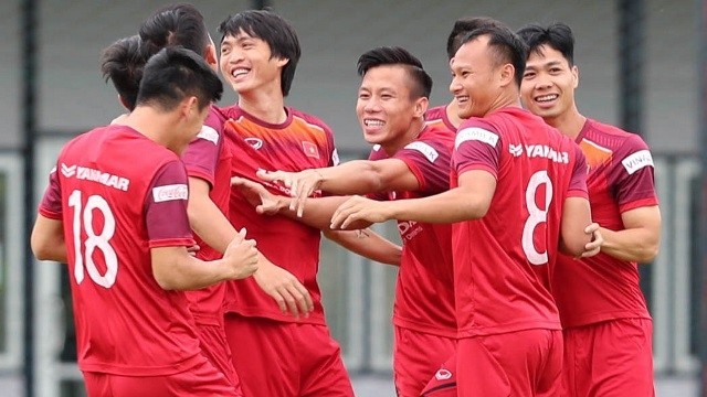 The Vietnam squad are going to have their longest training camp, with the best squad, to prepare for the 2022 FIFA World Cup Qualifiers in November. (Photo: Vietnam Football Federation)