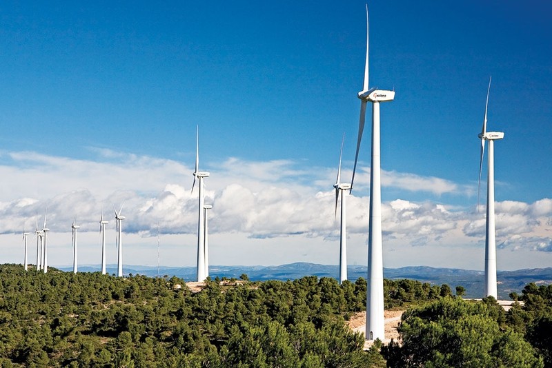 A wind power plant (Illustrative image) 