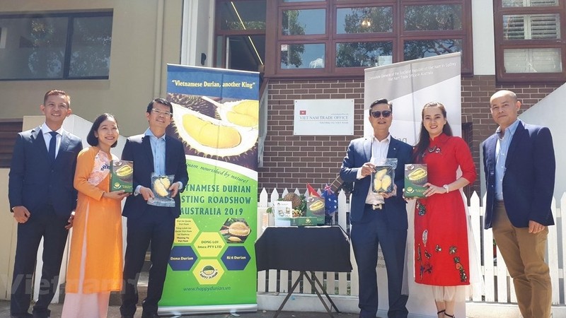 Vietnamese Consul General to Sydney Trinh Duc Hai launches the promotion campaign in Sydney. (Photo: Vietnam+)
