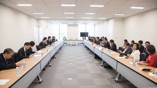 The Vietnam-Japan economic cooperation dialogue held in Tokyo on November 8, 2019. (Photo: VNA)