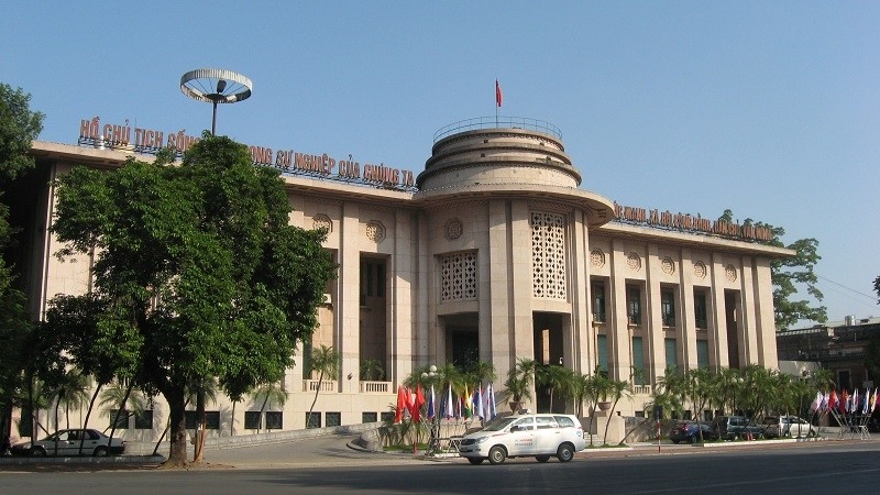 The headquarters of the State Bank of Vietnam
