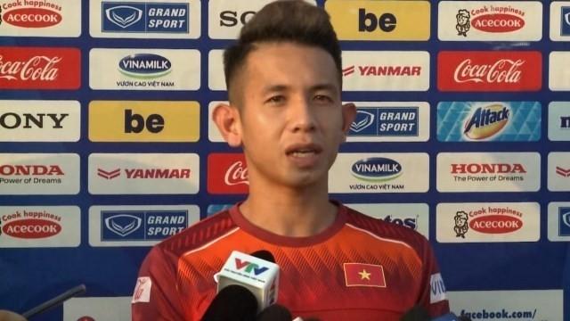 Hong Duy affirms that the whole team is highly focused in preparation for the match against arch rivals Thailand.