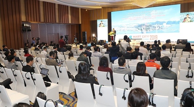 A general view of the conference. (Photo: baoquangninh.com.vn)