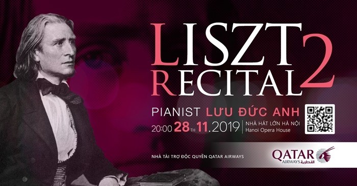 November 25 – December 1: Liszt Recital 2 by Pianist Luu Duc Anh