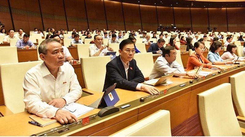 NA deputies at the plenary session on November 25. (Photo: NDO/Duy Linh)