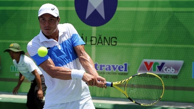 With the presence of ATP-ranked player Daniel Cao Nguyen, the Vietnamese tennis team will be favourites for gold medals in the upcoming 2019 SEA Games in the Philippines. (Photo: VTF)