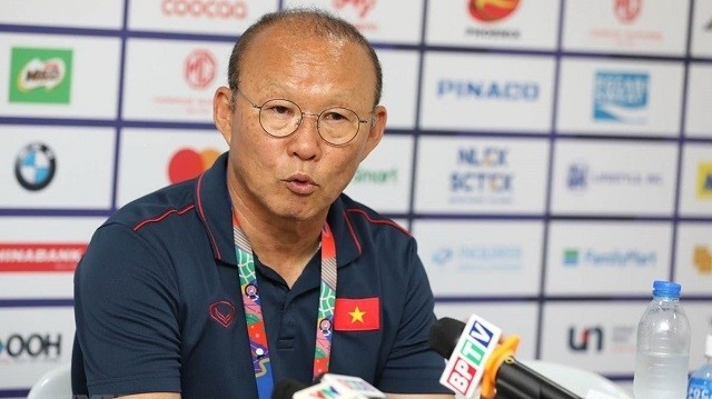 Head coach of the Vietnamese football team Park Hang-seo (Photo: VNA)