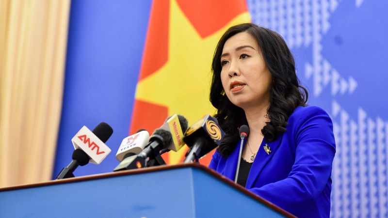 Foreign Ministry spokesperson Le Thi Thu Hang (Photo: baoquocte.vn)