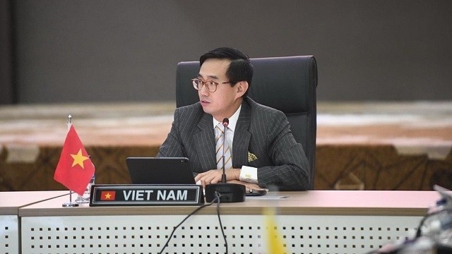 Head of the Vietnam’s Permanent Mission to ASEAN Tran Duc Binh. (Photo: VNA)