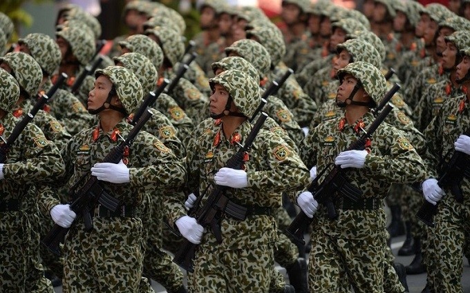 The Vietnam People’s Army always upholds the spirit of revolutionary vigilance, while being prepared to prevent any dangers of infringing on the country’s independence, sovereignty and territorial integrity.
