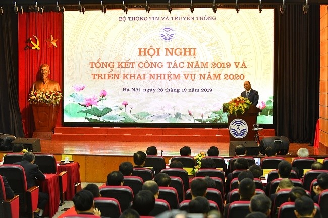 Prime Minister Nguyen Xuan Phuc speaking at the event (Photo: Tran Hai) 