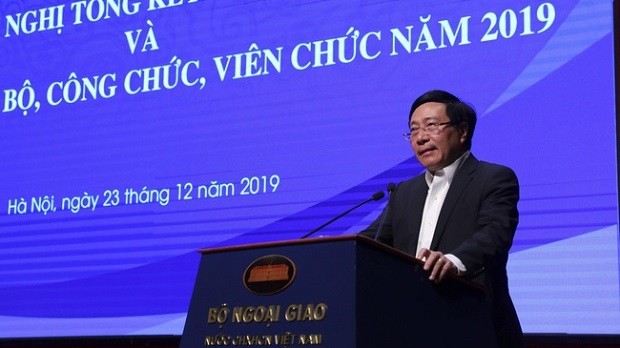Deputy Prime Minister and Minister of Foreign Affairs Pham Binh Minh (Photo: VNA)
