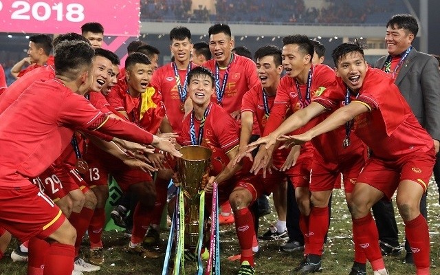 The Vietnamese senior team have been honoured by FIFA as one among the most surprising teams in the world football in 2019.