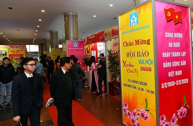 The Spring Press Festival - Hanoi 2020 is a political and traditional cultural activity of the press agencies in the city aiming to serve the people and readers of the capital city during the Lunar New Year.  