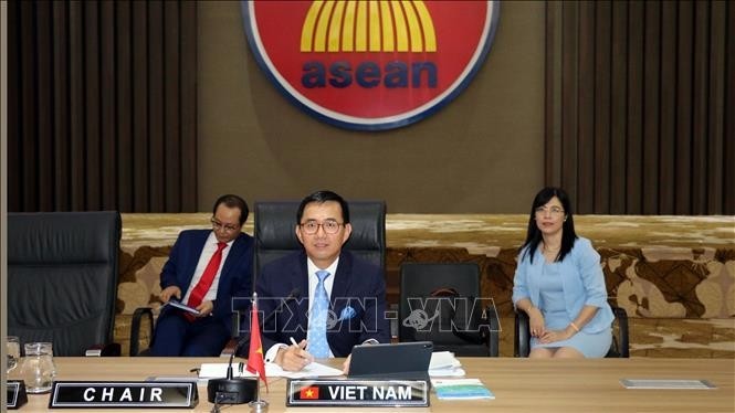 Ambassador Tran Duc Binh, Head of Vietnam’s permanent delegation to ASEAN and Chairman of the ASEAN IPR’s Governing Council. (Photo: VNA)
