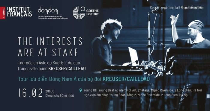 February 10-16: Exhibition: Southeast Asia tour of Kreuser/Cailleau in Hanoi