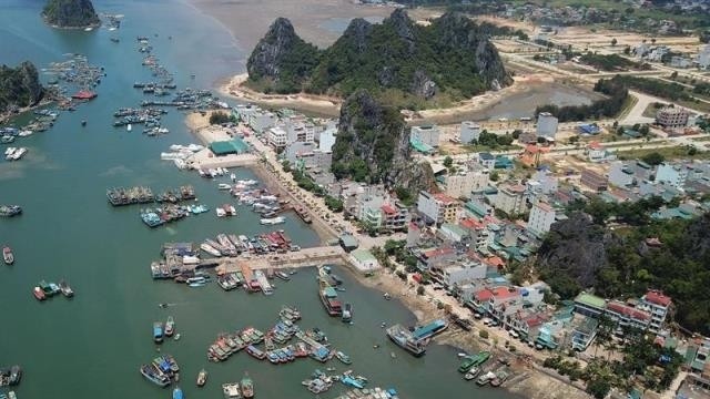 The island district of Van Don in Quang Ninh province 