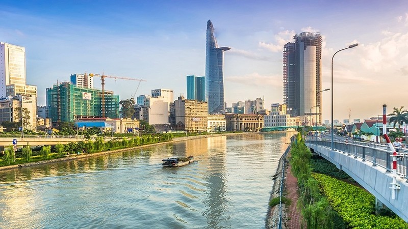 The Tau Hu-Ben Nghe canal system in Ho Chi Minh City (Photo: Tuoi Tre)