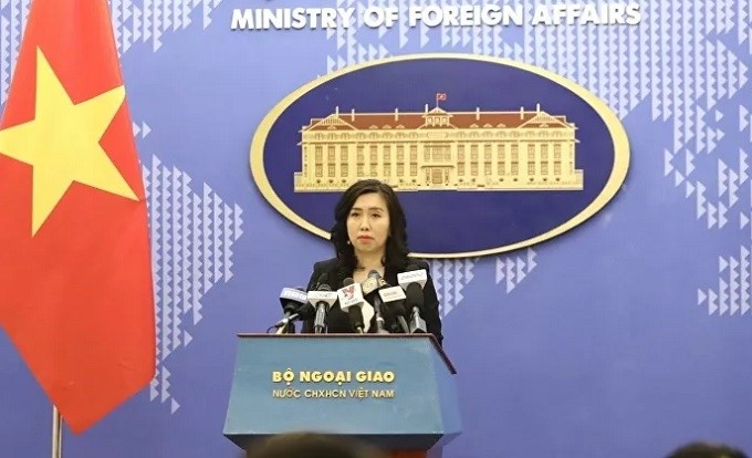 Spokeswoman of the Foreign Ministry Le Thi Thu Hang. (Photo: VNA)