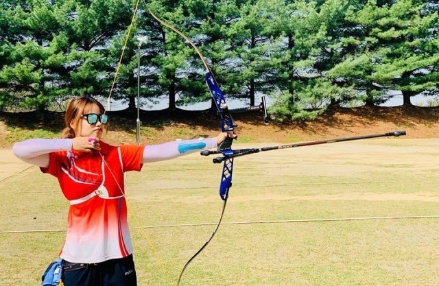 Vietnam's promising archer Do Thi Anh Nguyet.