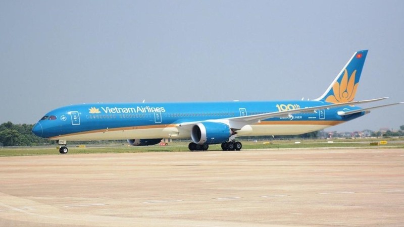 A Vietnam Airlines' aircraft. (Photo: VNA)