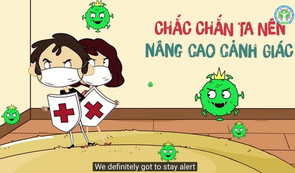 'Ghen Co Vy' was produced at the order of the Health Ministry to raise public awareness about the outbreak and how to prevent it from spreading in the community. 