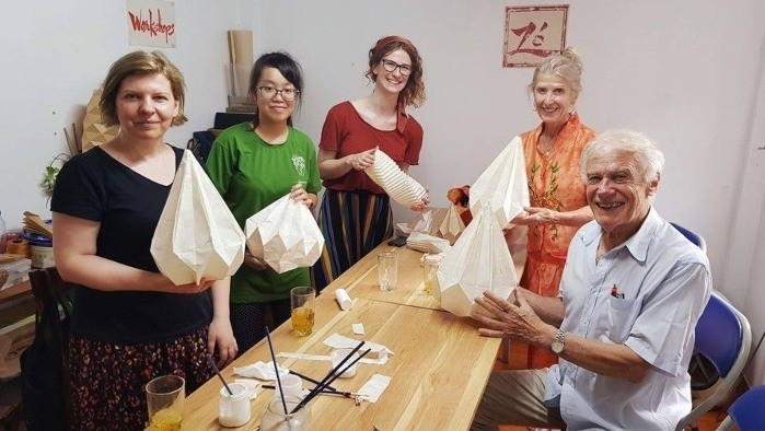 March 9-15: Workshop on Origami Lantern in Hanoi 
