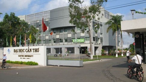A general view of Can Tho University.