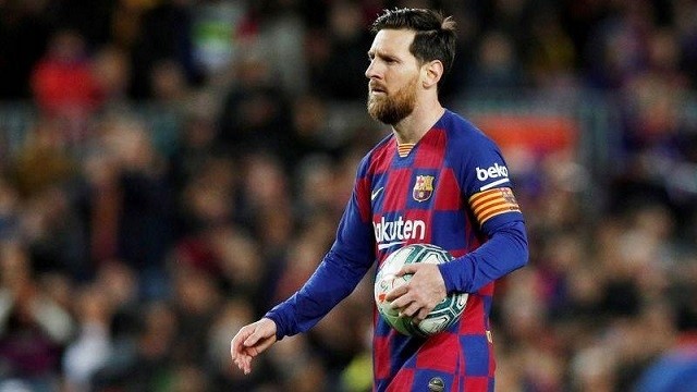 Soccer Football - La Liga Santander - FC Barcelona v Real Sociedad - Camp Nou, Barcelona, Spain - March 7, 2020 Barcelona's Lionel Messi prepares to take a penalty. (Photo: Reuters)