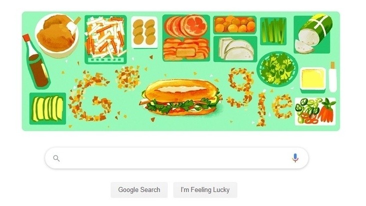 Google Doodle honours Vietnamese iconic ‘banh mi’