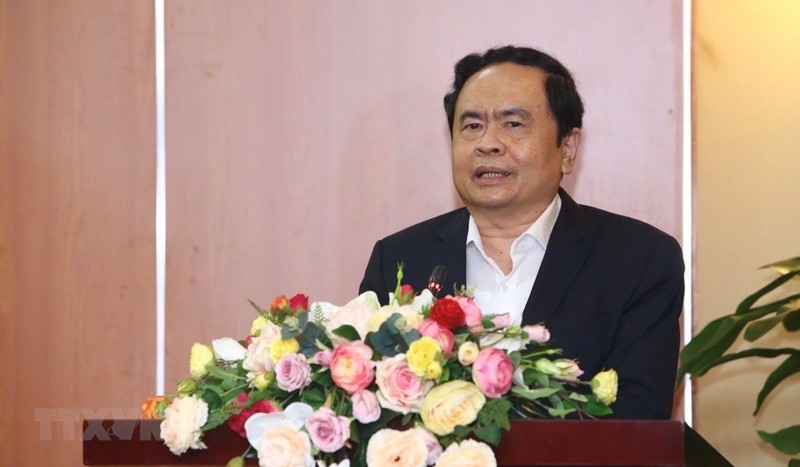 President of the Vietnam Fatherland Front (VFF) Central Committee Tran Thanh Man (Photo: VNA) 