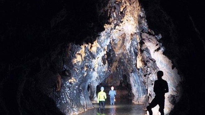 A newly discovered cave in Quang Binh Province (Photo: BCRA)
