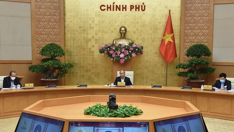A meeting of the Vietnamese government (Photo: VGP)