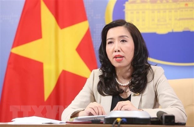 Foreign Ministry’s spokeswoman Le Thi Thu Hang (Photo: VNA)