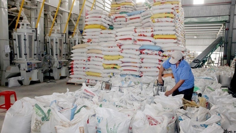 Online customs declaration services will be made available for exports of additional 38,000 tonnes of rice at 0:00 am on April 26. (Photo: VNA)
