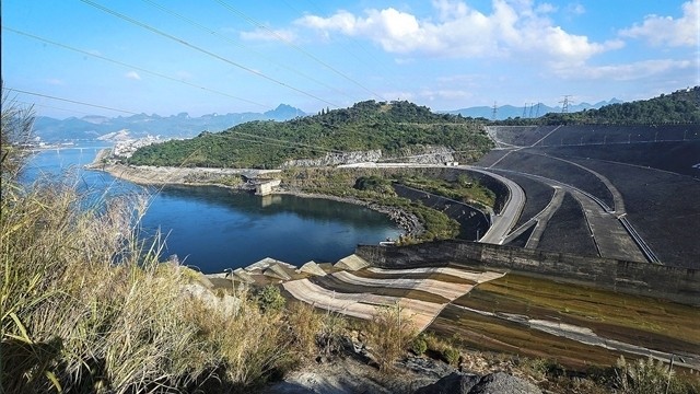 Hoa Binh hydropower plant in northern Vietnam. (Photo: VNA)