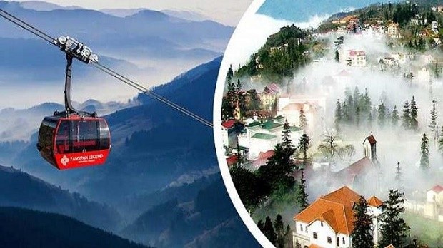 The Sun World Fansipan Legend tourist resort has offered a discount of up to 60% on Fansipan cable car tickets for travellers from six north western provinces 