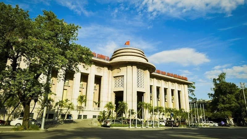 The headquarters of the State Bank of Vietnam.